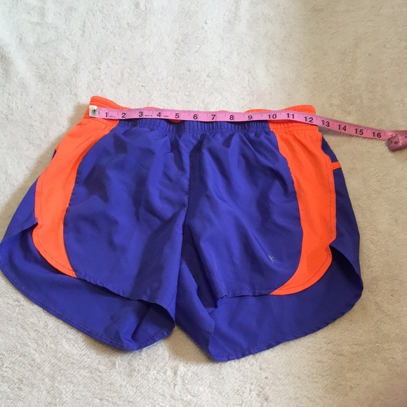 Danskin blue and orange workout shorts, in XS - Picture 2 of 7